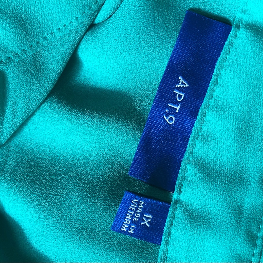 Apt. 9 Sleeveless Button Down Blouse. Size 1x - image 4